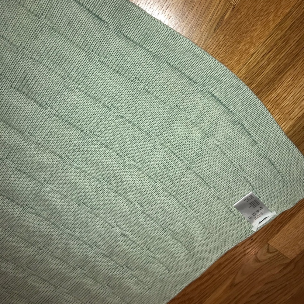 Anthropologie Narissa Throw Blanket Green - Picture 7 of 16